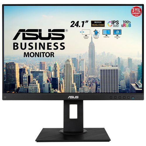 Resim Asus BE24WQLB 24.1″ 5ms 75Hz Flicker Free IPS WUXGA Monitör 