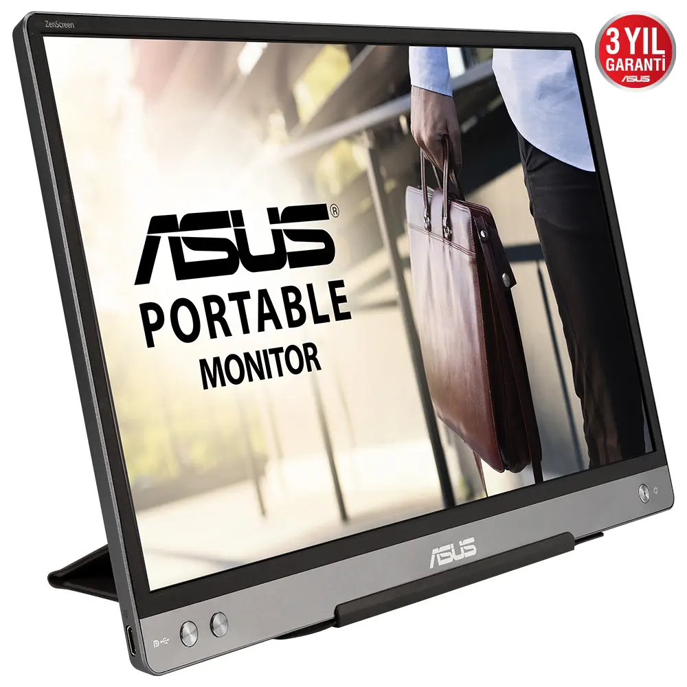 ASUS ZenScreen MB14AC 14″ 5ms 60Hz Flicker Free IPS Full HD Taşınabilir Monitör