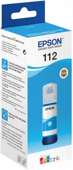 Epson 112 EcoTank Pigment Mavi Şişe Mürekkep Kartuşu - C13T06C24A