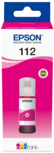 Epson 112 EcoTank Pigment Magenta Şişe Mürekkep Kartuşu - C13T06C34A