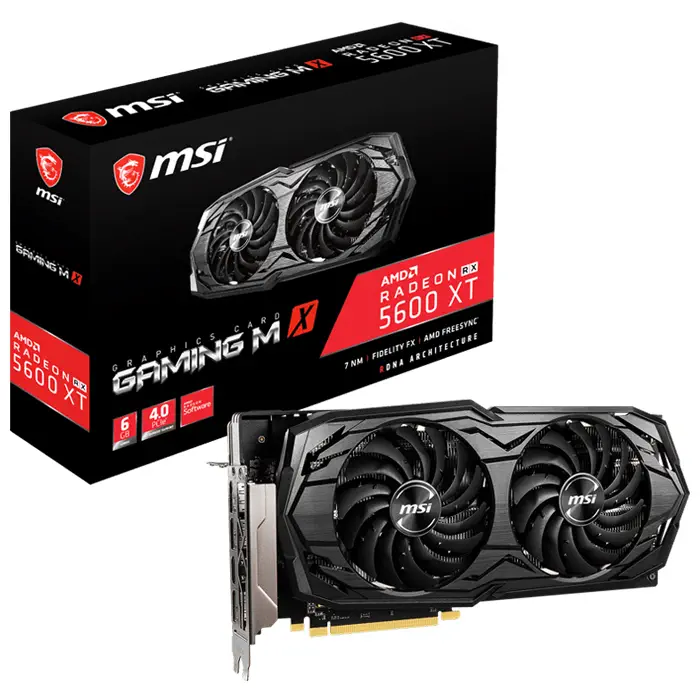 MSI Radeon RX 5600 XT Gaming MX 6GB GDDR6 192Bit DX12 Gaming (Oyuncu) Ekran Kartı