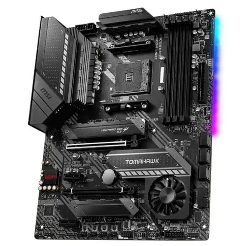MSI MAG X570 TOMAHAWK WIFI AMD X570 Soket AM4 DDR4 4600(OC)MHz ATX Gaming (Oyuncu) Anakart