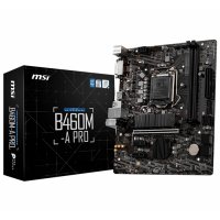 MSI B460M-A PRO Intel B460 Soket 1200 DDR4 2933MHz mATX Anakart