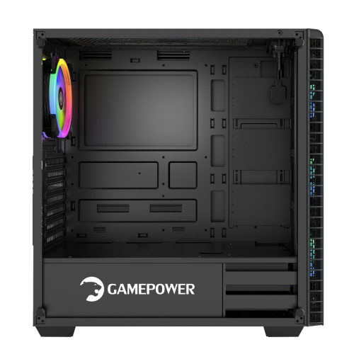 GamePower Horizon Gaming MESH Panel 550W 80+ Bronze Dahili PSU 4*120mm RGB Fan RGB Kontrolcü ve Uzaktan Kumanda