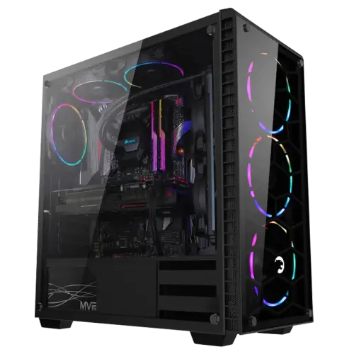 GamePower Horizon Gaming 4*120mm RGB Fan 750W 80+ Bronz Dahili PSU`lu RGB Kontrolcü ve Uzaktan Kumanda