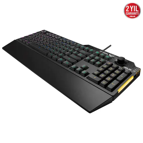 Asus TUF Gaming K1 RGB Mekanik Hisli Kablolu Gaming (Oyuncu) Klavye