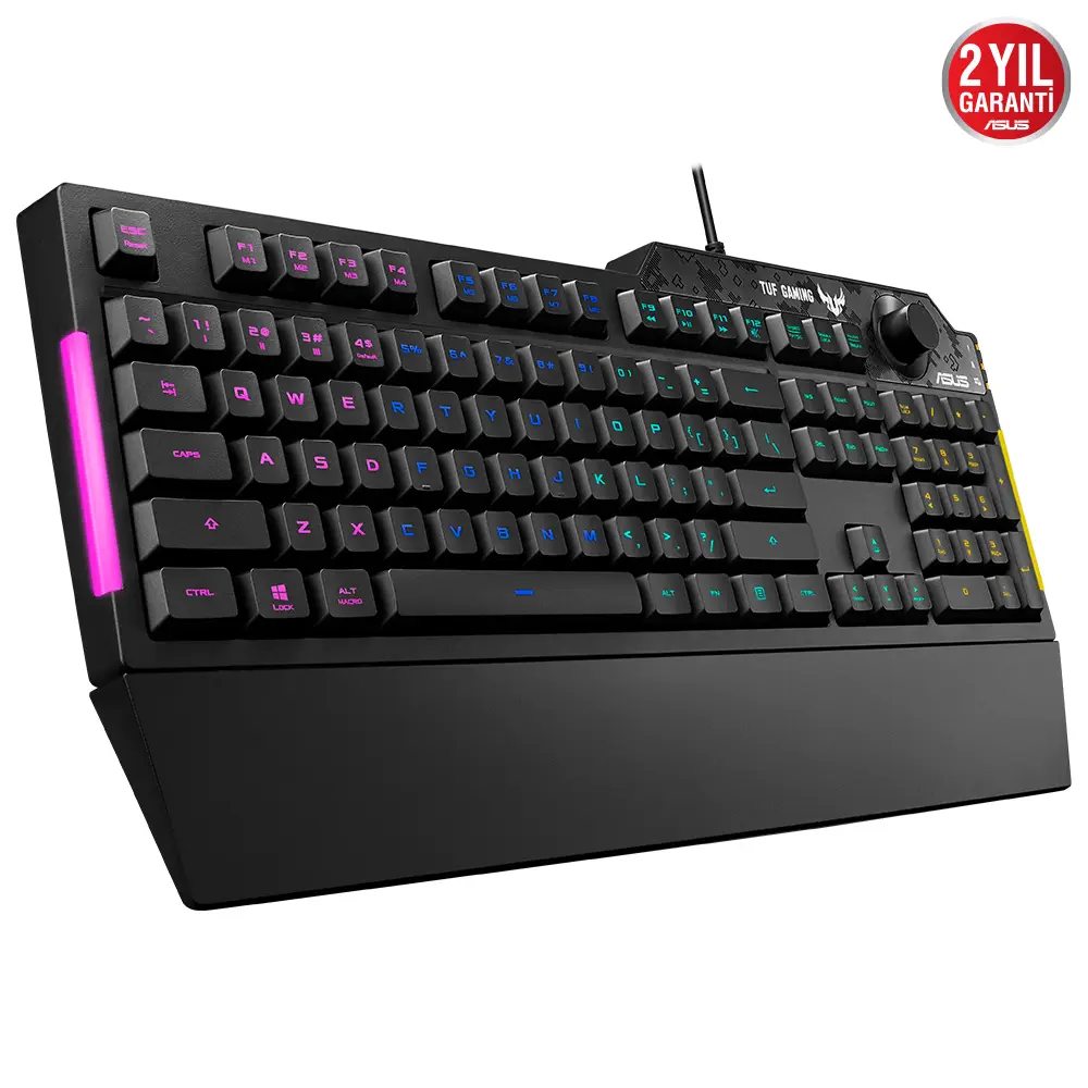 ASUS TUF Gaming K1 RGB Mekanik Hisli Kablolu Gaming (Oyuncu) Klavye