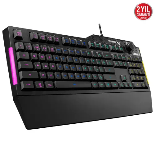 ASUS TUF Gaming K1 RGB Mekanik Hisli Kablolu Gaming (Oyuncu) Klavye