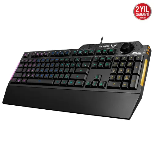 Asus TUF Gaming K1 RGB Mekanik Hisli Kablolu Gaming (Oyuncu) Klavye