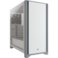 Corsair 4000D CC-9011199-WW USB 3.1 Temperli Cam Beyaz E-ATX Mid-Tower Gaming (Oyuncu) Kasa