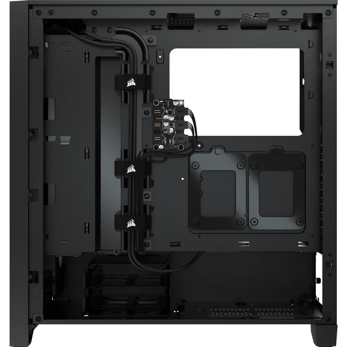 Corsair iCUE 4000X RGB CC-9011204-WW USB 3.1 Temperli Cam Siyah ATX Mid-Tower Gaming Kasa