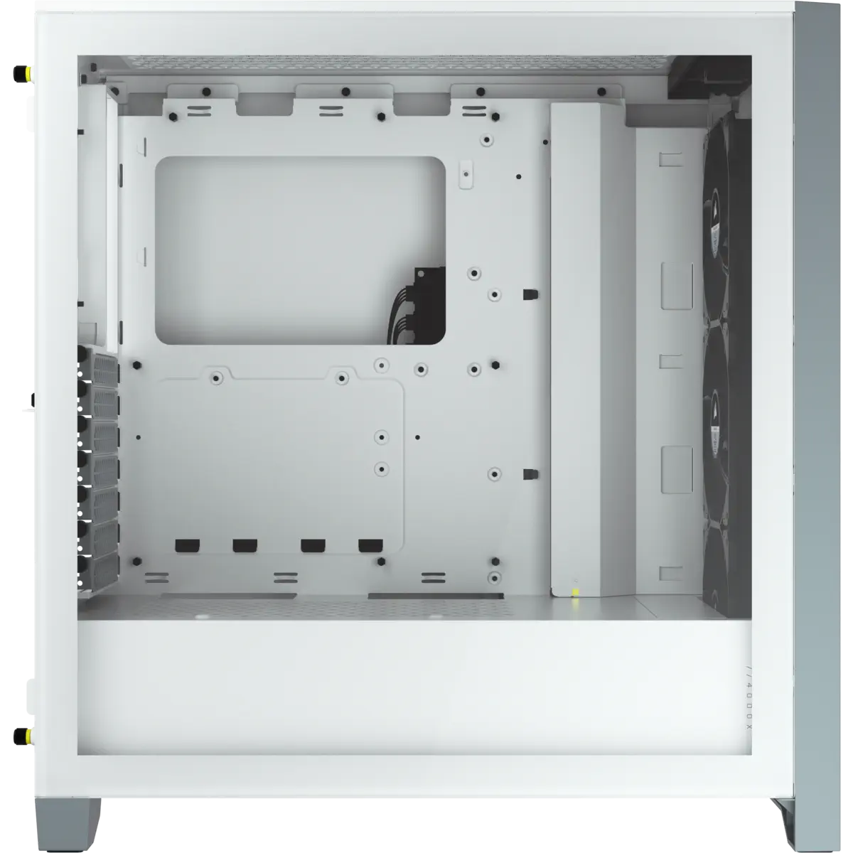 Corsair iCUE 4000X RGB CC-9011205-WW USB 3.1 Temperli Cam Beyaz E-ATX Mid-Tower Gaming (Oyuncu) Kasa