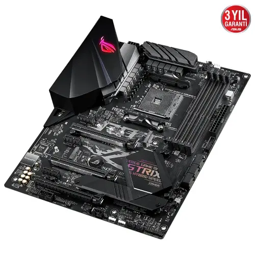 Asus ROG STRIX B450-F GAMING II AMD B450 Soket AM4 DDR4 4400(OC)MHz ATX Gaming (Oyuncu) Anakart