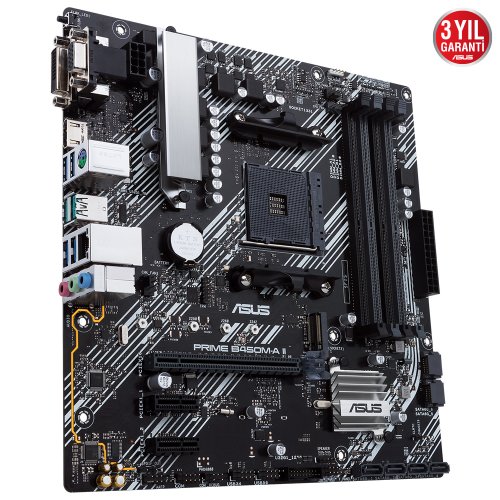 Asus Prime B450M-A II AMD B450 Soket AM4 DDR4 4400(OC)MHz mATX Anakart
