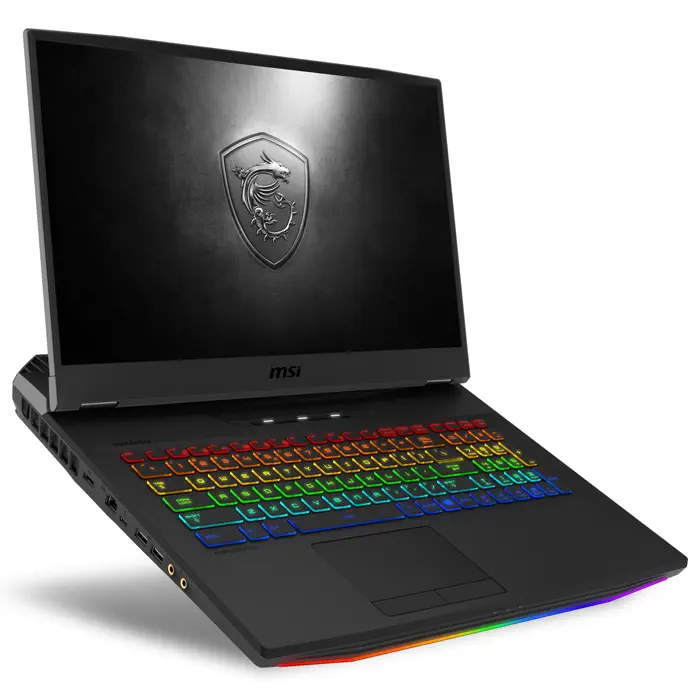 MSI GT76 Titan DT 10SGS-002TR i9-10900K 64GB 1TB HDD 1TB (2x512GB) SSD 8GB GeForce RTX 2080 Super 17.3” Ultra HD Win10 Pro Gaming Notebook