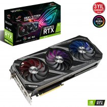 Asus ROG Strix GeForce RTX 3070 OC ROG-STRIX-RTX3070-O8G-GAMING 8GB GDDR6 256Bit DX12 Gaming Ekran Kartı