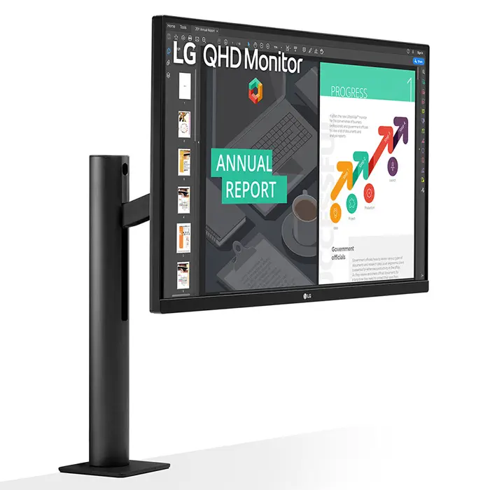 LG 27QN880-B 27″ 5ms 60Hz FreeSync Ergo IPS QHD Monitör