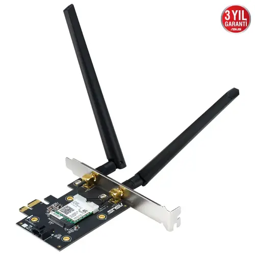 ASUS PCE-AX3000 Wi-Fi 6 Bluetooth Dual Band PCI-E Adaptör