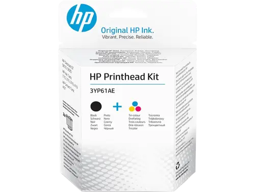 HP 3YP61AE Siyah/Üç Renkli GT Baskı Kafası Takımı