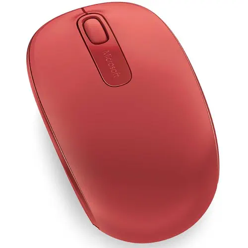 Microsoft Wireless Mobile 1850 Kırmızı U7Z-00033 3 Tuş 1000DPI Optik Kablosuz Mouse