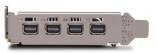 PNY Quadro P1000 DVI VCQP1000DVIV2-PB 4GB GDDR5 128Bit DX12 Ekran Kartı