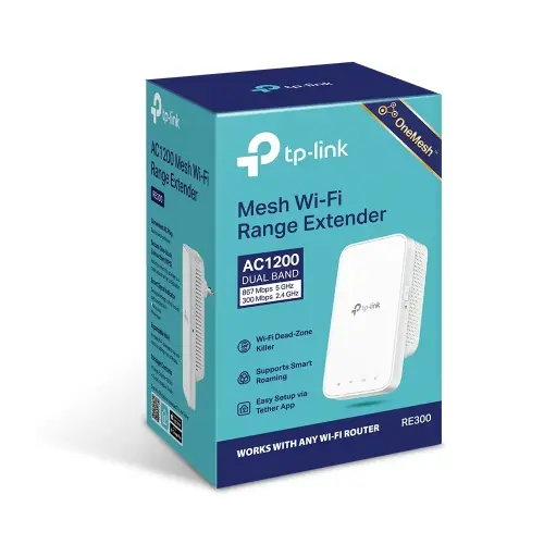 TP-Link TL-RE300 AC1200 Mesh Dual Band Menzil Genişletici