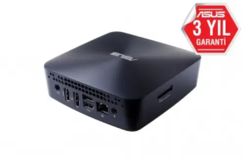 Asus VivoMini UN65U-BM009M Intel Core i5-7200U 2.50GHz Ram/Disk Yok HDMI DP Wi-Fi Ac BT FreeDOS Mini PC