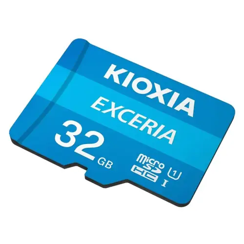 Kioxia Exceria LMEX1L032GG2 32GB 100MB/s Okuma Hızlı MicroSD Hafıza Kartı