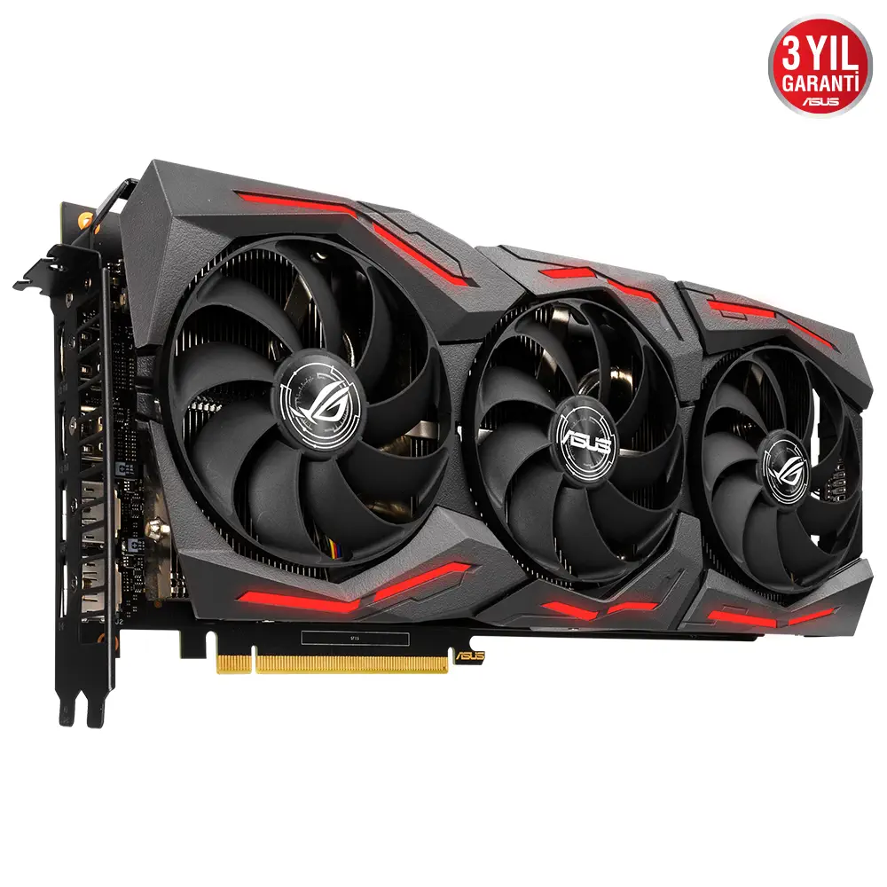 Asus ROG Strix GeForce RTX 2060 EVO STRIX-RTX2060-A6G-EVO-GAMING 6GB GDDR6 192Bit DX12 Gaming (Oyuncu) Ekran Kartı