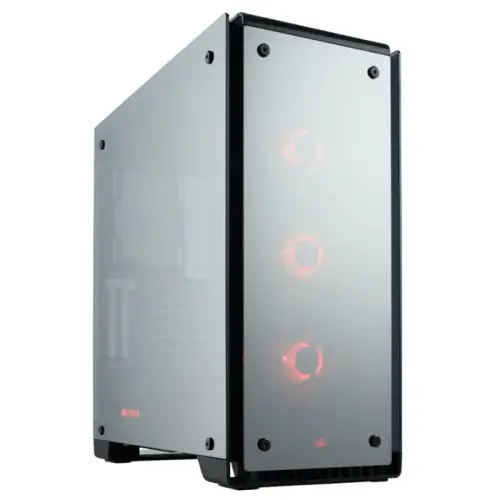 Corsair Crystal 570X RGB Mirror Black CC-9011126-WW USB 3.1 Type-C Temperli Cam ATX Mid-Tower Gaming (Oyuncu) Kasa