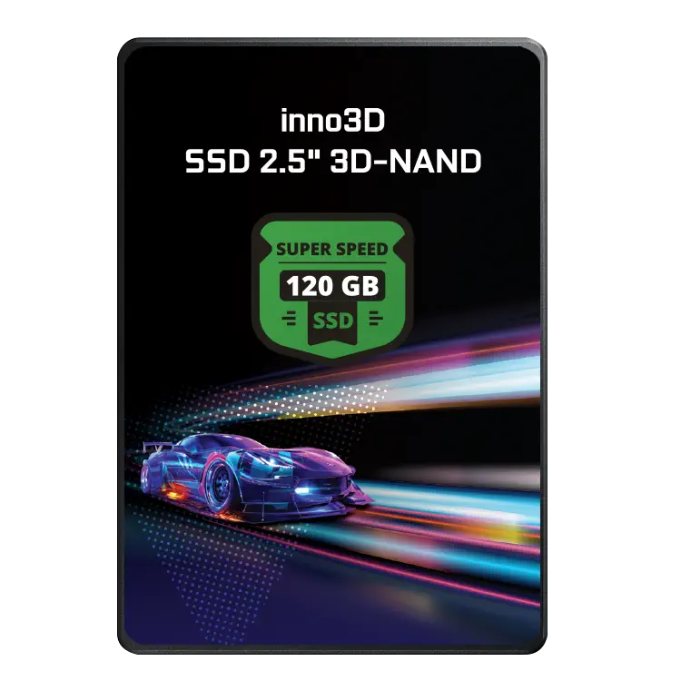 Inno3D 120GB 2.5″ 3D Nand 510/450MB/s SSD Disk