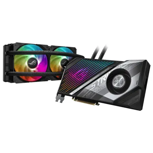 Asus ROG STRIX LC RX 6800 XT OC ROG-STRIX-LC-RX6800XT-O16G-GAMING 16GB GDDR6 256Bit DX12 Gaming Ekran Kartı