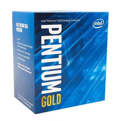 Intel Pentium Gold G6400 4.00Ghz 2 Çekirdek 4MB Önbellek Soket 1200 İşlemci