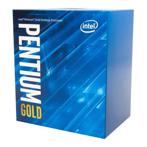 Intel Pentium Gold G6400 4.00Ghz 2 Çekirdek 4MB Önbellek Soket 1200 İşlemci
