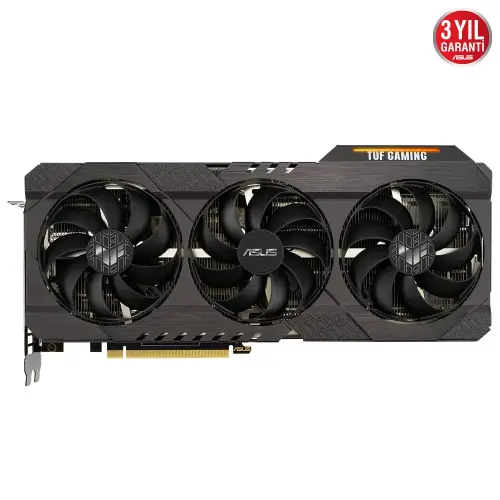 Asus TUF Gaming GeForce RTX 3070 OC TUF-RTX3070-O8G-GAMING 8GB GDDR6 256Bit DX12 Gaming (Oyuncu) Ekran Kartı