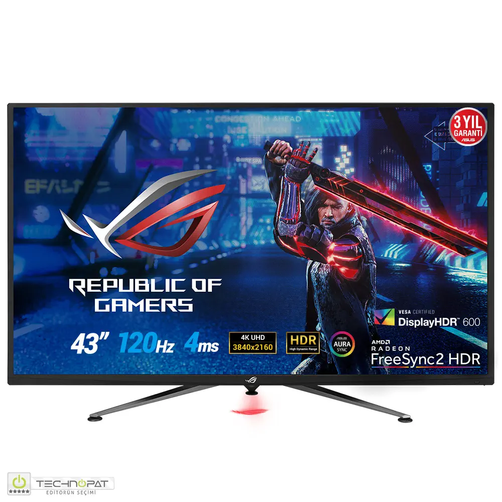 Asus ROG Strix XG438Q 43” 4ms 120Hz FreeSync Premium Pro VA 4K UHD Gaming (Oyuncu) Monitör