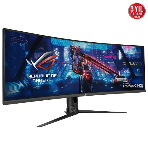 Asus ROG Strix XG43VQ 43” 1ms 120Hz FreeSync Premium Pro Super Ultra-Wide VA 3840x1200 Curved Gaming (Oyuncu) Monitör