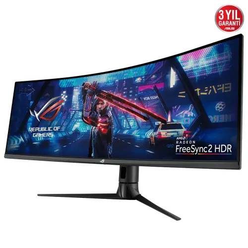 Asus ROG Strix XG43VQ 43” 1ms 120Hz FreeSync Premium Pro Super Ultra-Wide VA 3840x1200 Curved Gaming (Oyuncu) Monitör