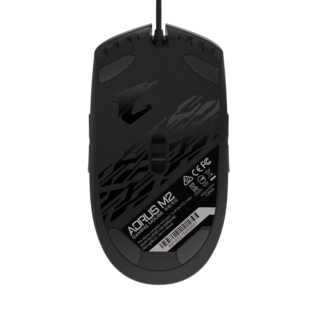 Gigabyte Aorus M2 6200 DPI 8 Tuş Optik USB RGB Kablolu Gaming (Oyuncu) Mouse