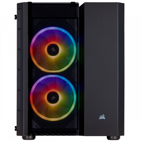 Corsair Crystal Series 280X RGB CC-9011135-WW USB 3.0 Temperli Cam Siyah Micro-ATX Gaming (Oyuncu) Kasa