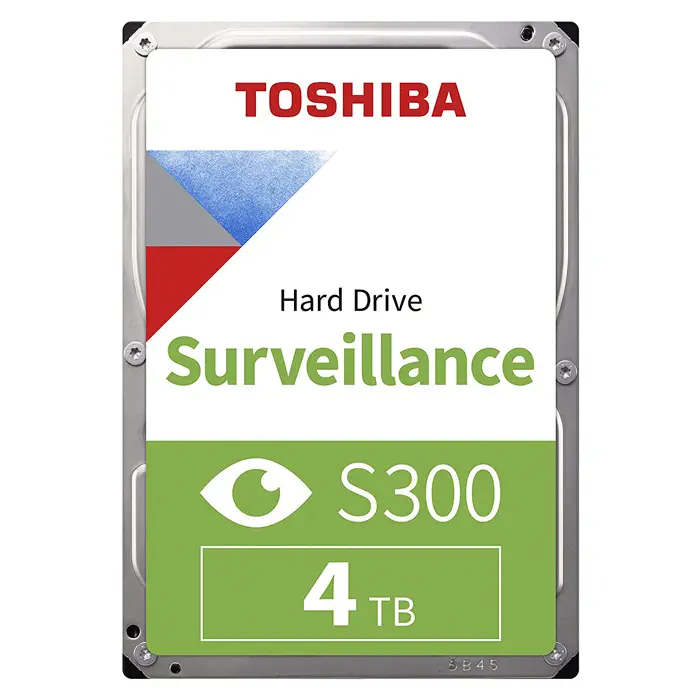 Toshiba S300 Surveillance HDWT740UZSVA 4TB 128MB 5400 RPM 3.5″ SATA3 7/24 Güvenlik Diski