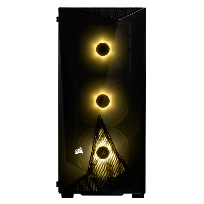 Corsair Carbide Spec-Delta RGB CC-9020124-EU Dahili 650W PSU’lu USB 3.0 Temperli Cam ATX Mid-Tower Gaming (Oyuncu) Kasa