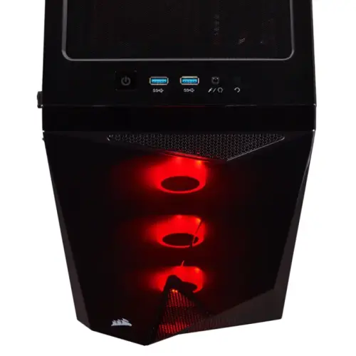 Corsair Carbide Spec-Delta RGB CC-9020124-EU Dahili 650W PSU’lu USB 3.0 Temperli Cam ATX Mid-Tower Gaming (Oyuncu) Kasa