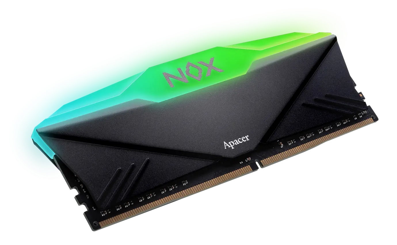 Apacer Nox RGB 16GB (2x8GB) 3000MHz CL16 DDR4 Gaming Ram (AH4U16G30C08YNBAA-2)