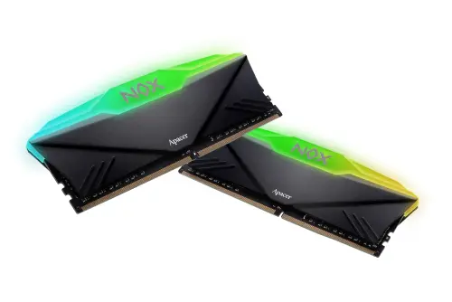 Apacer Nox RGB 16GB (2x8GB) 3000MHz CL16 DDR4 Gaming Ram (AH4U16G30C08YNBAA-2)