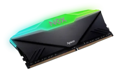 Apacer Nox RGB 16GB (2x8GB) 3200MHz CL16 DDR4 Gaming Ram (AH4U16G32C08YNBAA-2)