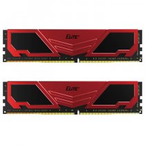 Team Elite Plus Red&amp;Black 32GB (2x16GB) 3200MHz CL22 DDR4 Ram (TPRD432G3200HC22DC01)