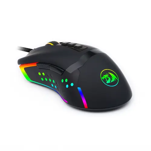 Redragon M712 RGB Octopus 10.000 DPI 9 Tuş Optik Kablolu Gaming (Oyuncu) Mouse