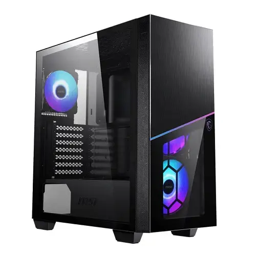 MSI MPG Sekira 100R Temperli Cam USB 3.2 E-ATX Mid-Tower Gaming (Oyuncu) Kasa
