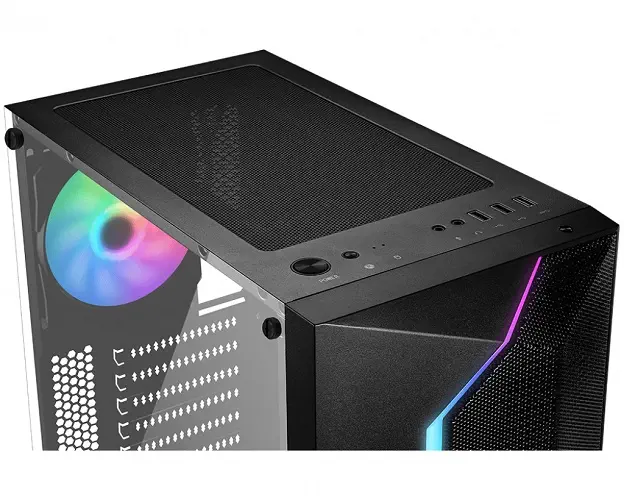 MSI MAG Vampiric 100R Temperli Cam USB 3.2 ATX Mid-Tower Gaming (Oyuncu) Kasa